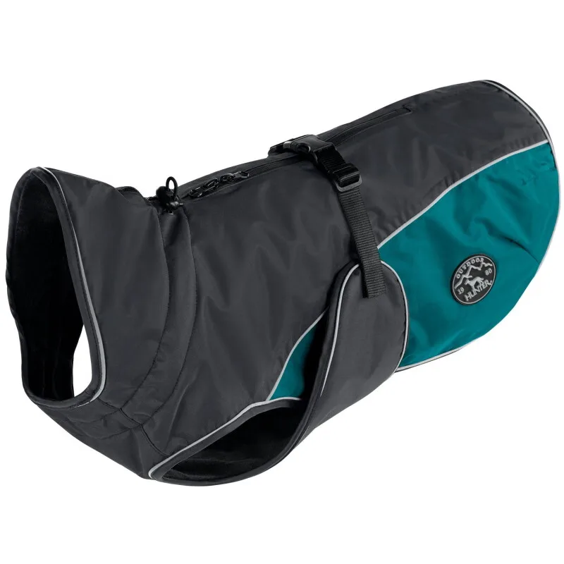 Hundemantel Uppsala Cozy anthrazit / petrol 45 cm de Hunter en Regular – photo produit