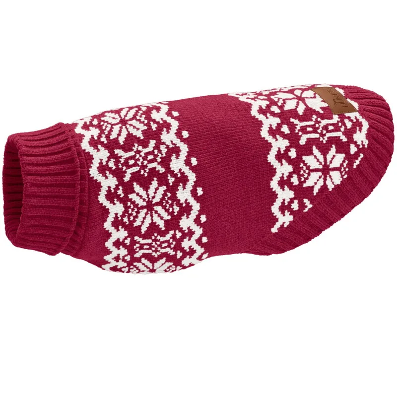 Hundepullover Birka 25 cm van Hunter in Rood, Regular – productfoto