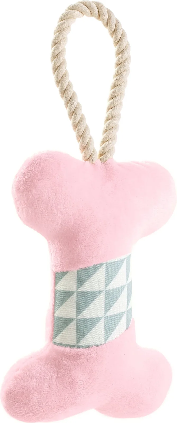 Hundespielzeug Salima Knochen rosa 18 cm - 1 Stk von Hunter – Produktfoto