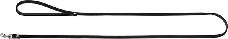 Looplijn Softie - Hondenriem - 110x2 cm von Hunter in Schwarz – Produktfoto