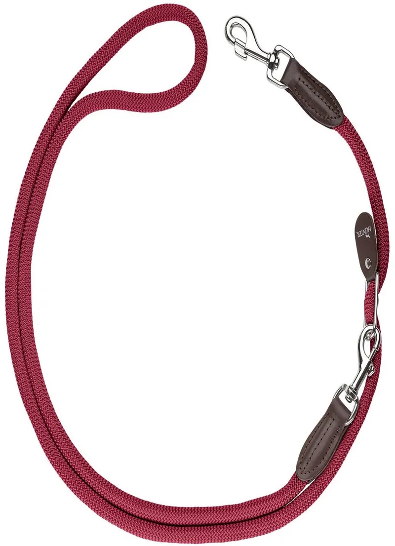 Looplijn Vario Freestyle - Hondenriem - Ø10x260 cm Bordeaux de Hunter – photo produit