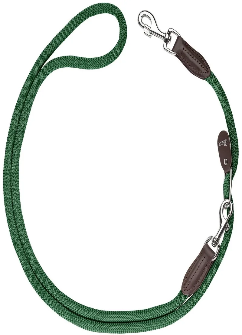 Looplijn Vario Freestyle - Hondenriem - Ø8x260 cm Groen de Hunter – photo produit