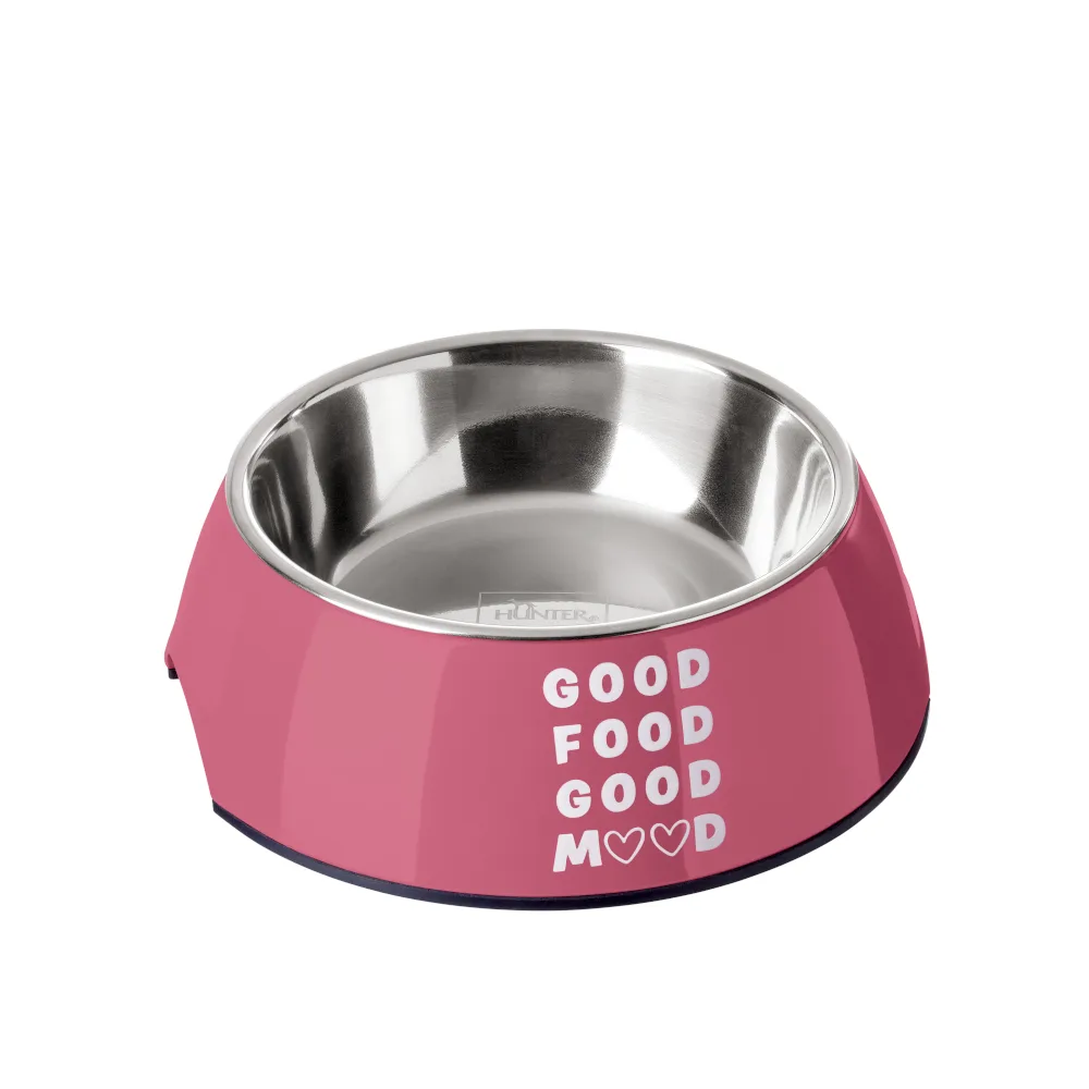 Melamine Voerbak Chester 350ml, Ø17,5cm hond en kat van Hunter – productfoto