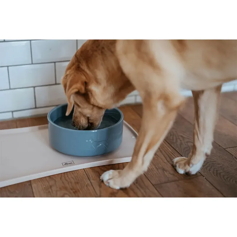 Pet Mangeoire Pour Chien Osby Glazed de Hunter en Bleu – photo produit 4 sur 4