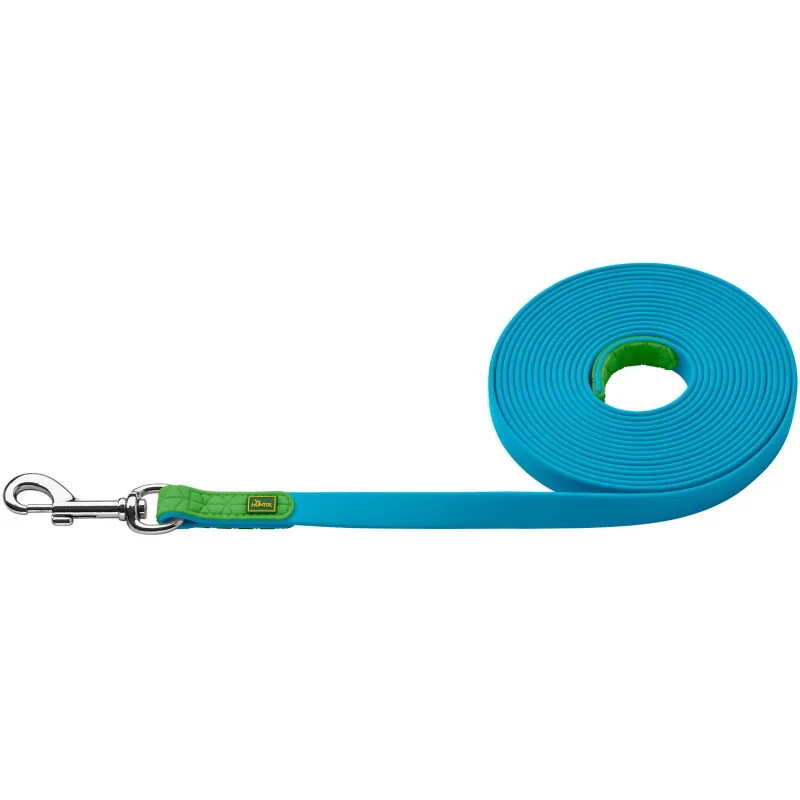 Suchleine Convenience 2 cm, 5 m van Hunter in Turquoise, Regular – productfoto