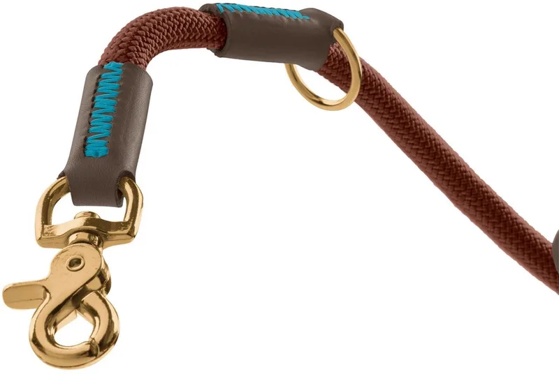 T-Leash Malia - Hondenriem - 200x1 cm Chocolade Donkerbruin by Hunter – product photo
