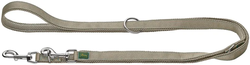 Verstelbare Hondenriem Maldon 3.0 - 200 cm x 20 mm by Hunter in Greige – product photo