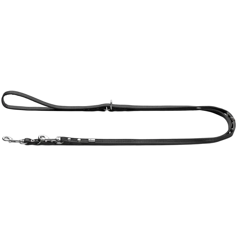 Verstellbare Führleine Canadian Up schwarz 8 mm fra Hunter i Regular – produktbillede