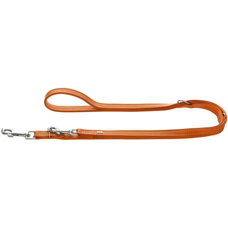Verstellbare Führleine Cannes orange L-XL von Hunter in Regular – Produktfoto