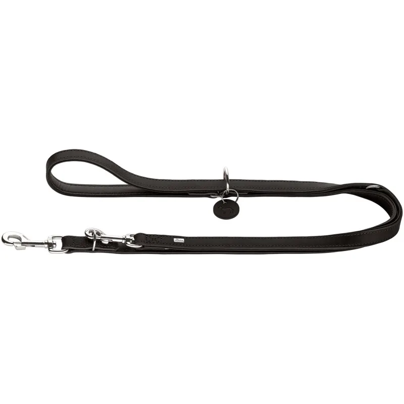 Verstellbare Führleine Comfort M-L von Hunter in Schwarz, Regular – Produktfoto