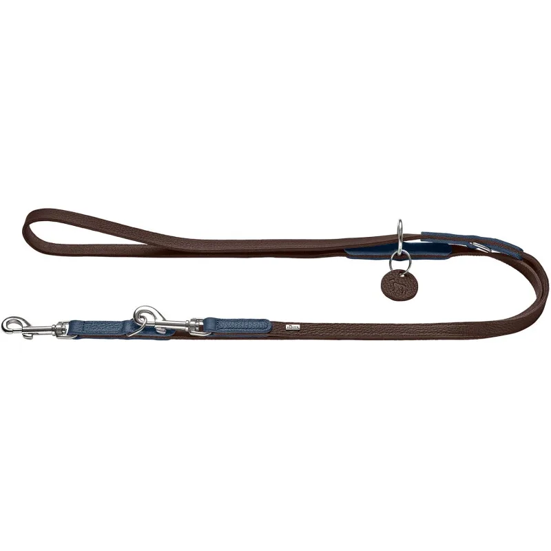 Verstellbare Führleine Karlby 2 m, 2 cm de Hunter en Bleu, Regular – photo produit