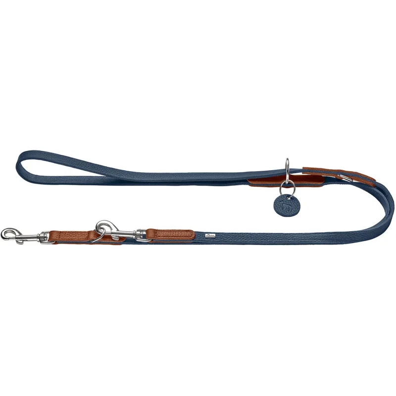 Verstellbare Führleine Karlby orange/ braun 2 m, 1,5 cm by Hunter in Orange, Brown, Regular – product photo