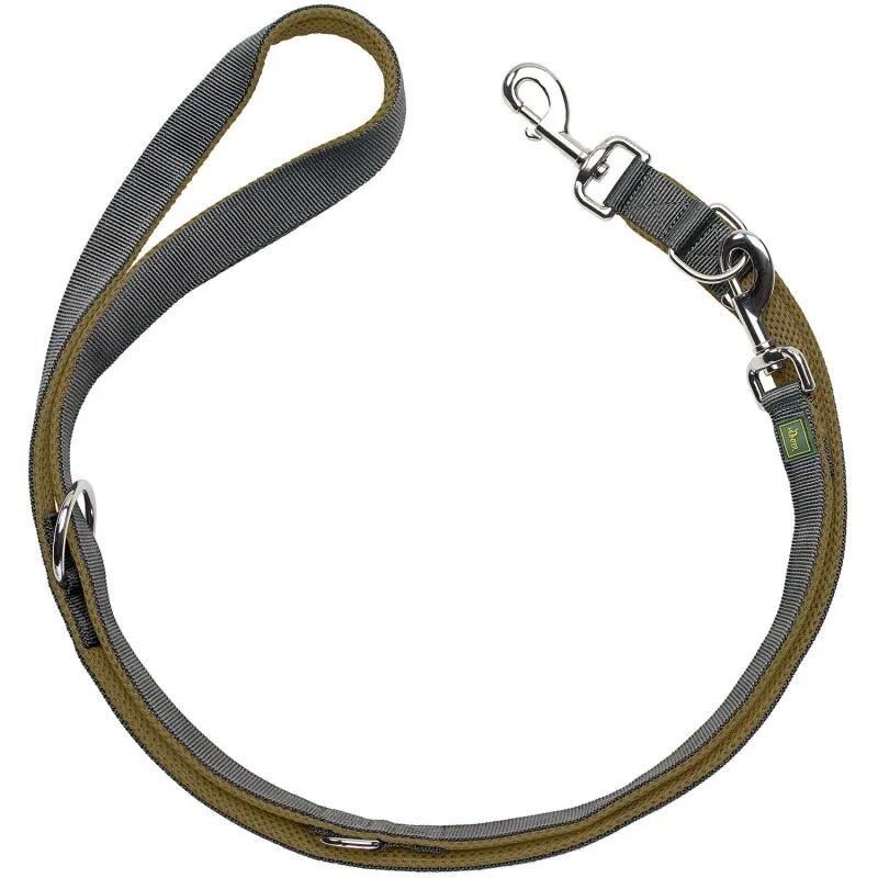 Verstellbare Führleine Maldon 2,5 cm de Hunter en Oliv, Regular – photo produit