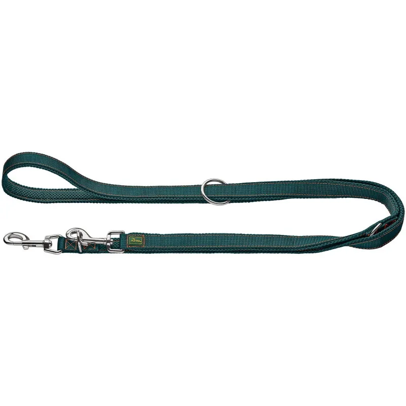 Verstellbare Führleine MALDON 3.0 2 cm by Hunter in Petrol, Regular – product photo