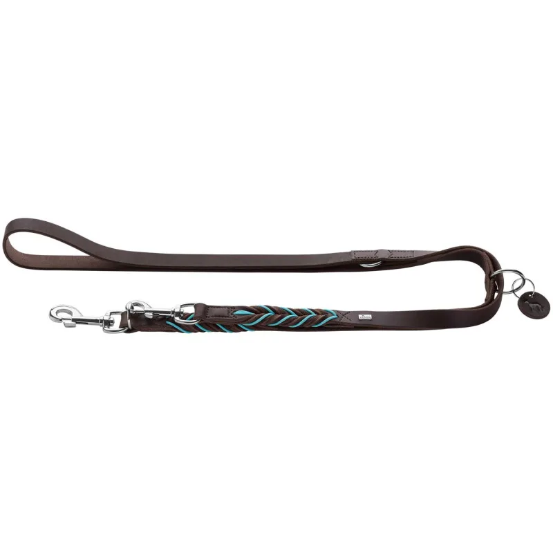 Verstellbare Führleine Solid Education Cord braun L-XL från Hunter i Regular – produktbild
