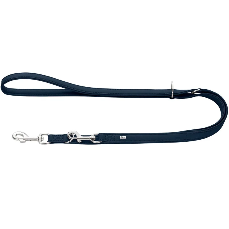 verstellbare Hundeführleine amalfi 1,5 cm by Hunter in Blue, Regular – product photo