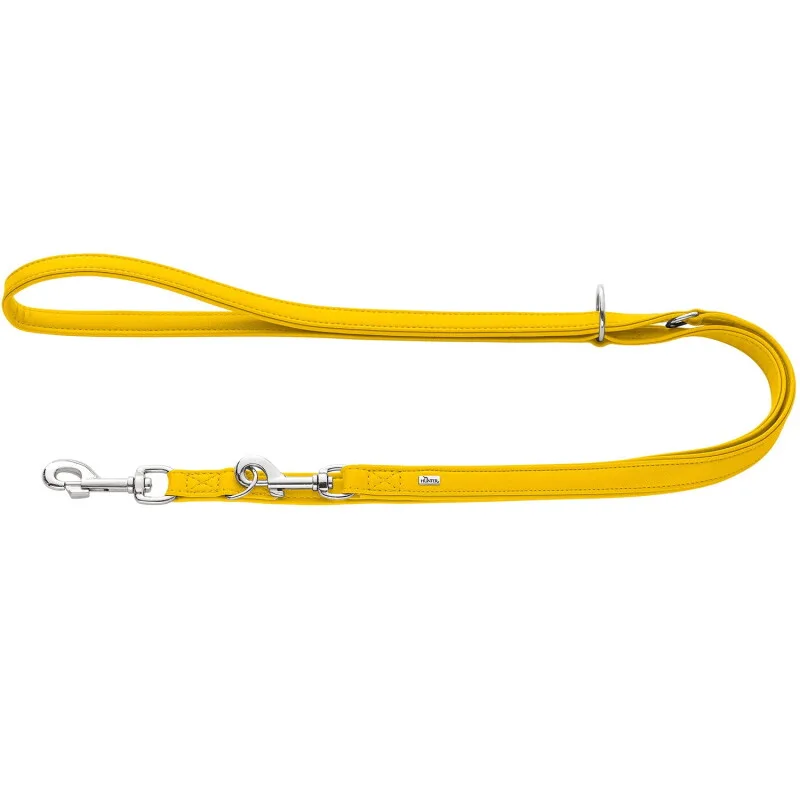 verstellbare Hundeführleine amalfi 2 cm van Hunter in Geel, Regular – productfoto
