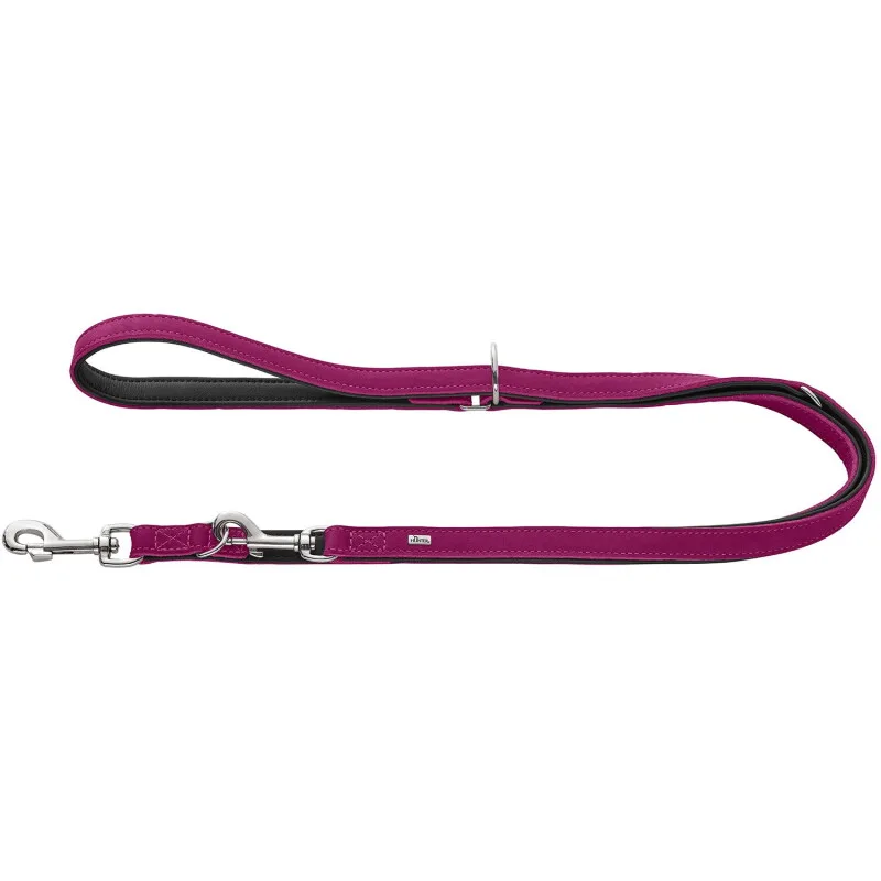 verstellbare Hundeführleine malta 1,8 cm de Hunter en Violet, Regular – photo produit