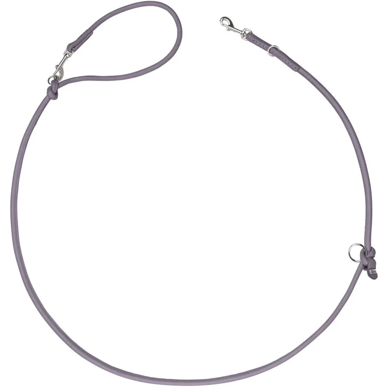 verstellbare Hundeführleine soho round mini 8 mm von Hunter in Flieder, Regular – Produktfoto