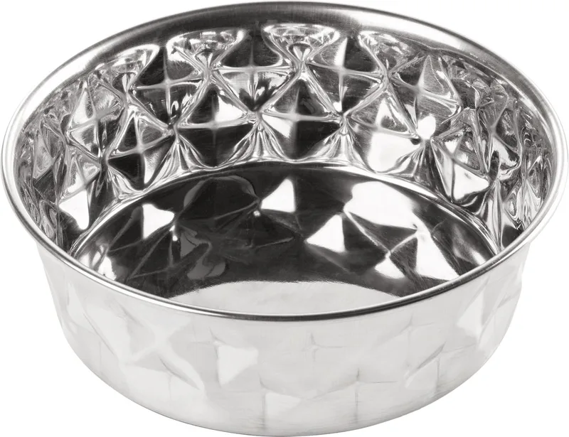 Voerbak voor honden Hunter Namy Zilverkleurig Roestvrij staal (20,4 x 24,3 x 7,3 cm) by Hunter in Silver – product photo