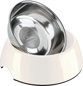 Voerbak voor honden Hunter Zwart 1,4 L Melamine by Hunter in White – product photo 1 of 3