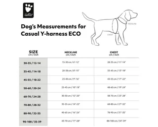 Harnais Pour Chien Y Casual Eco von Hurtta – Produktfoto 3 von 3