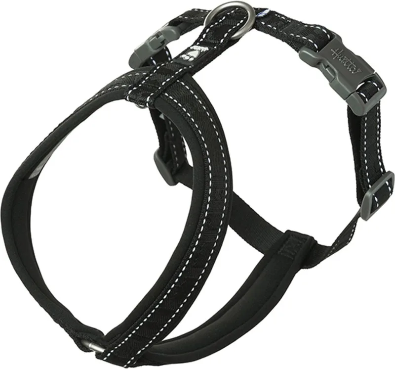 Harnas Casual Y-Eco - Hondentuig - 50-60 cm de Hurtta en Noir – photo produit