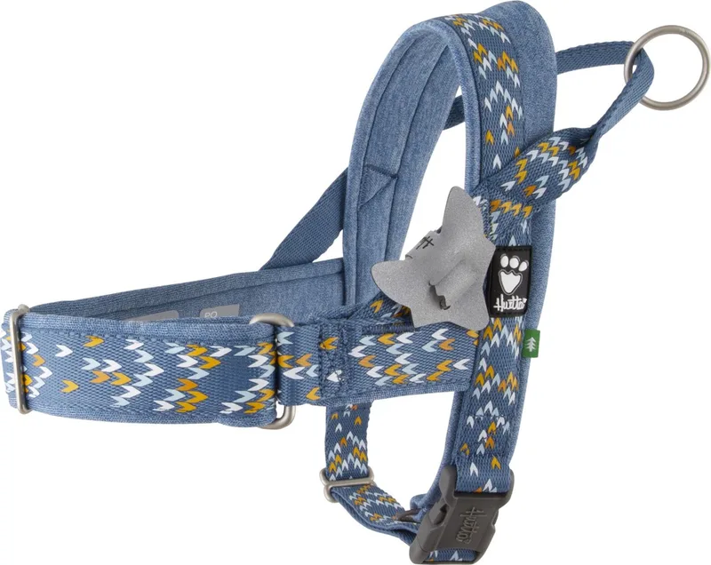 Razzle Dazzle H-harness bilberry, 55-65 cm de Hurtta en Bleu – photo produit