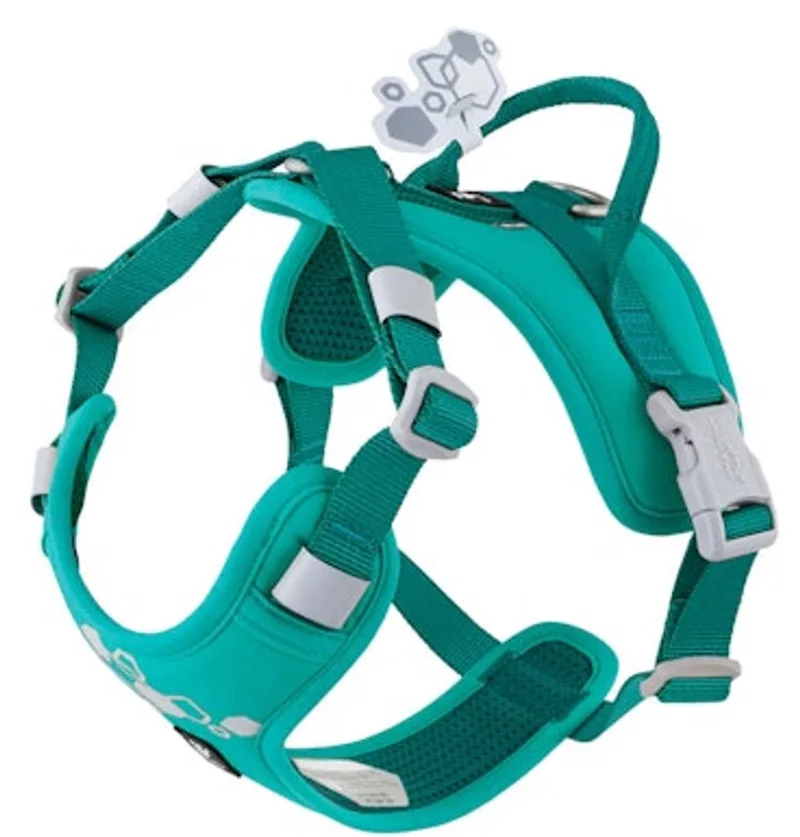 Weekend Warrior Eco Harness 2 - 65-80 cm de Hurtta en Peacock – photo produit