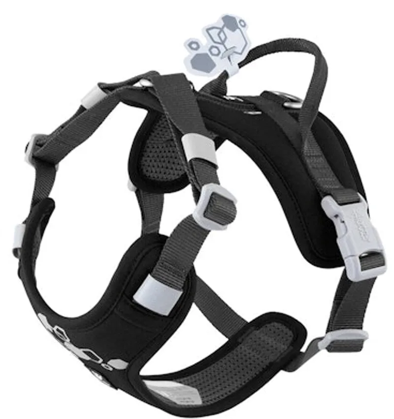 Weekend Warrior Eco Harness 2 - Raven - 55-70 cm by Hurtta in Black – product photo