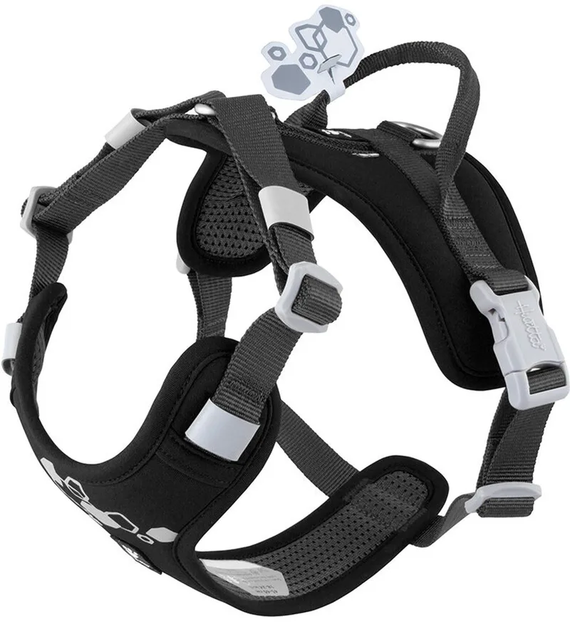 weekend warrior harness Maat - 65-80 cm de Hurtta en Noir – photo produit