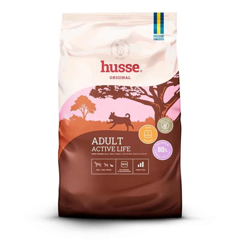 Adult Active Life, kleine Hunderassen, 4 kg (vorher OPTIMAL MINI) | Speziell entwickelt für den täglichen Energiebedarf und die Vitalität... von Husse in Regular – Produktfoto