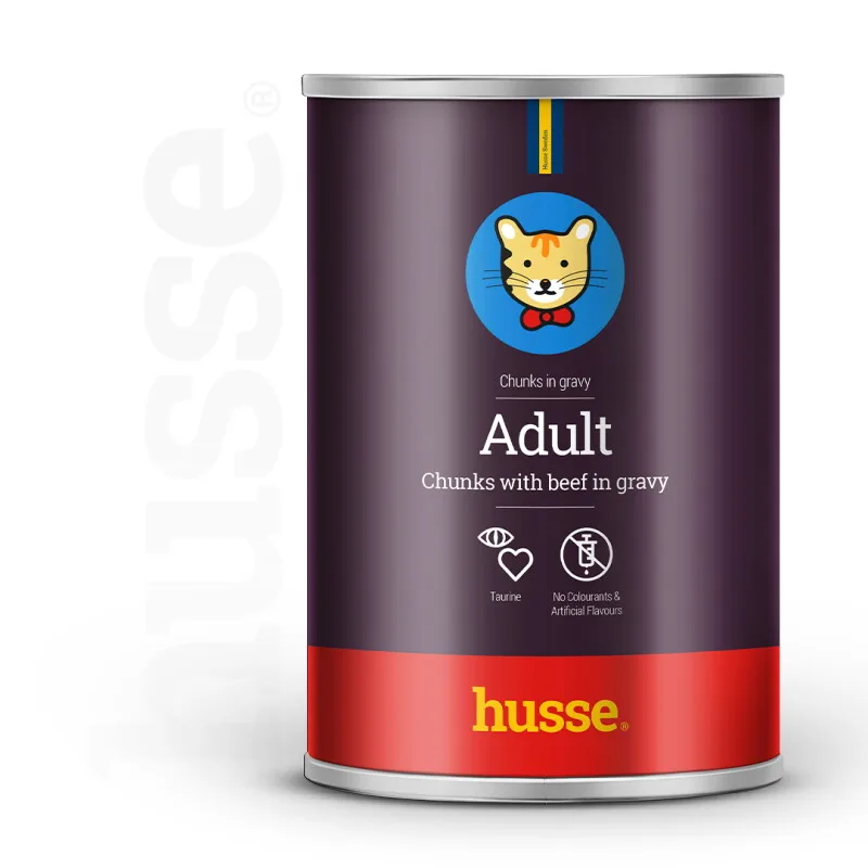 Adult Rinderstücke in Soße von Husse in Regular – Produktfoto