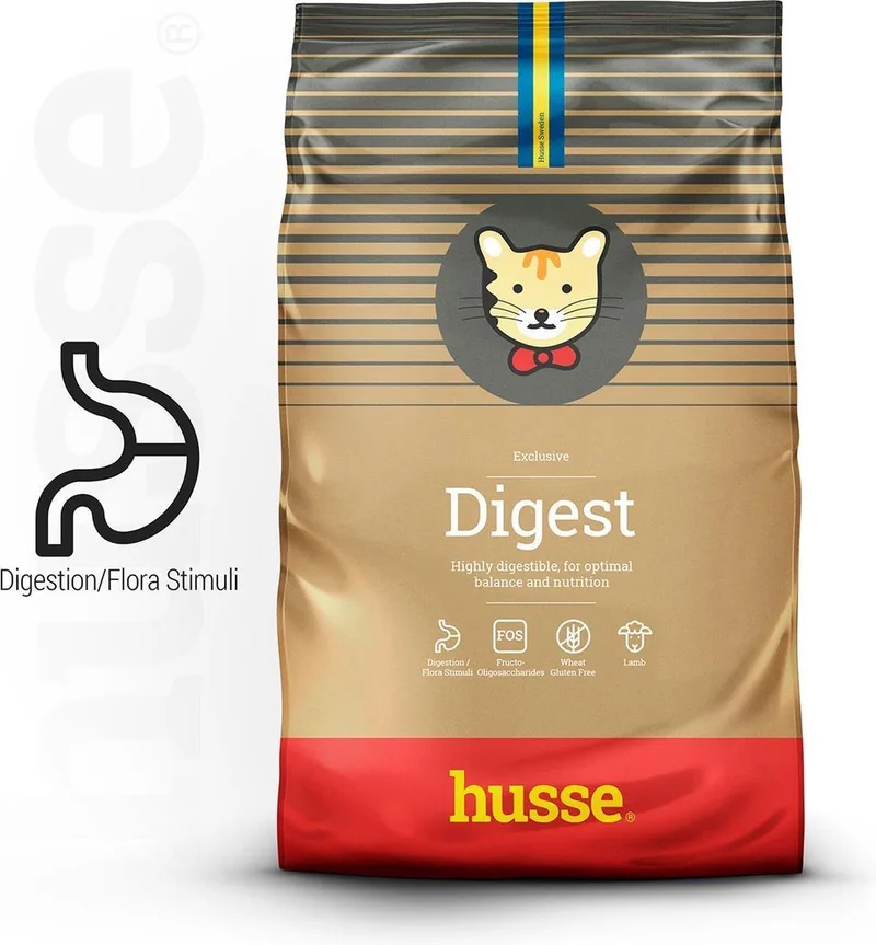 Digest Exclusive - Lam & Rijst - Kattenvoer - 2 x 7 kg de Husse – photo produit