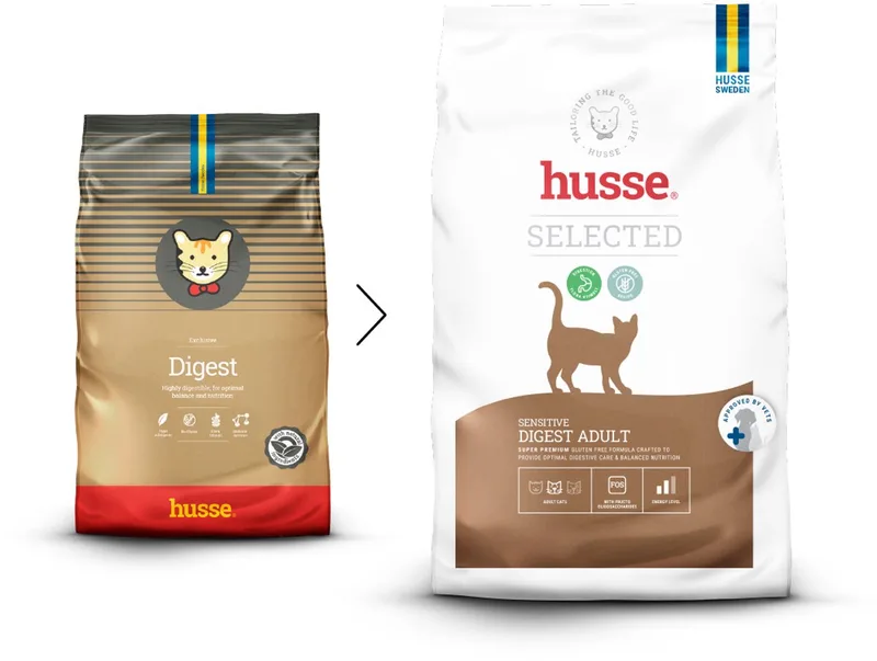 Digest Exclusive - Lam & Rijst - Kattenvoer - 7 kg by Husse – product photo
