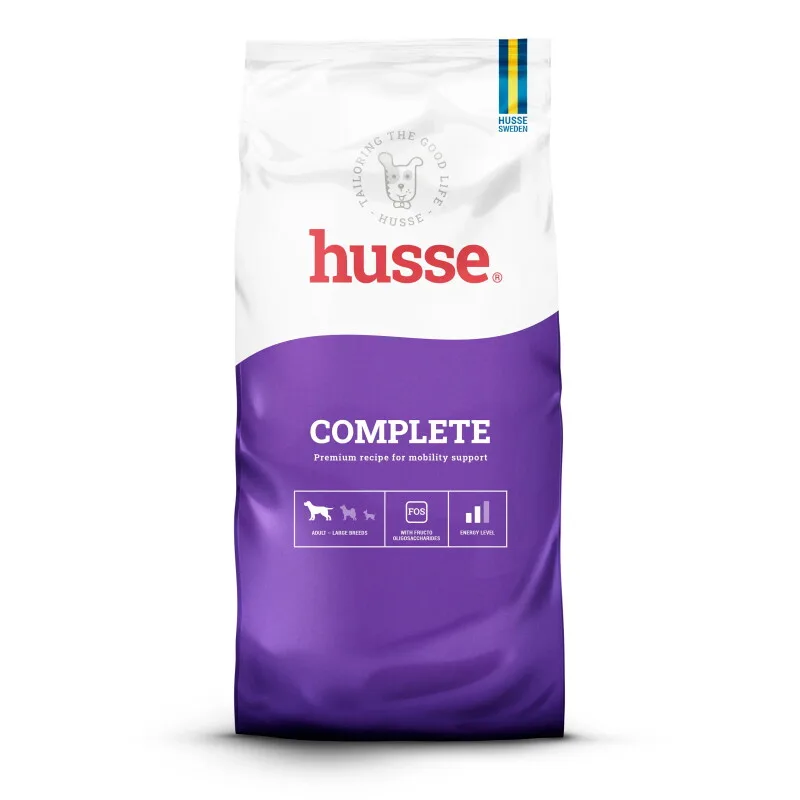 Essential Complete Giant 30 kg (2 x 15 kg) Premium-Rezept zur Gelenkunterstützung bei großen Hunden von Husse in Regular – Produktfoto