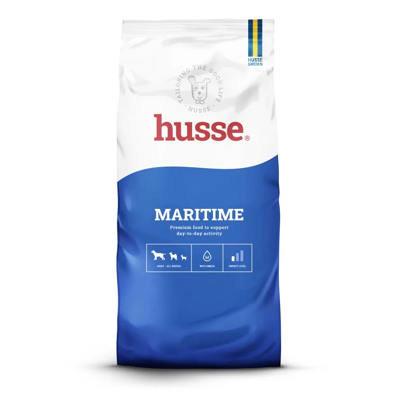 Essential Maritime 30 kg Set (2 x 15 kg) Erhaltungsfutter, reich an Weißfisch von Husse in Regular – Produktfoto