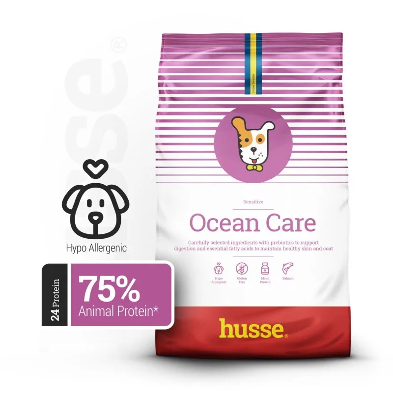 Ocean Care Lachs & Reis de Husse en Regular – photo produit