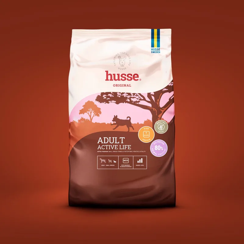 Optimal Mini - Hondenvoer Droog, Hondenbrokken, Droogvoer, Hondenvoeding - 7 kg von Husse – Produktfoto