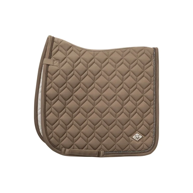 Dressurschabracke HVPClassic braun WB (Warmblut) fra HV Polo i Regular – produktbillede