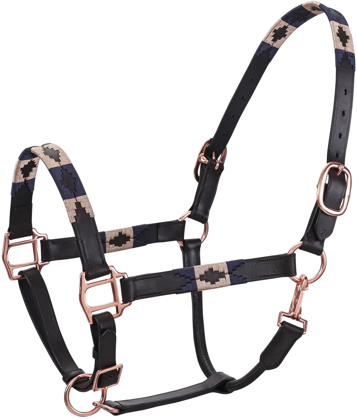 Halster voor paarden HV Polo Chaya by HV Polo in Brown – product photo