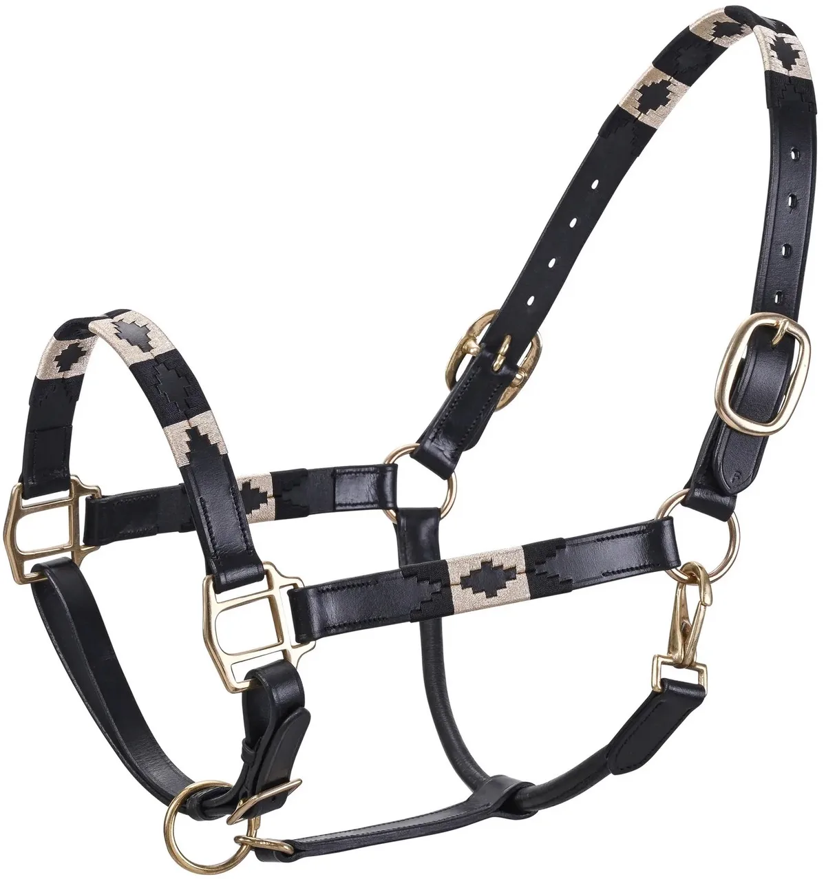 Halster voor paarden HV Polo Chaya von HV Polo in Schwarz – Produktfoto