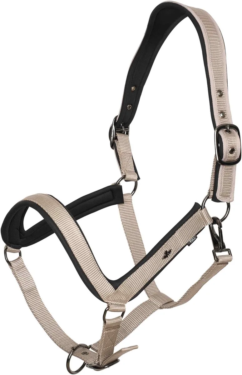 Halster voor paarden HV Polo Essential by HV Polo in Beige – product photo