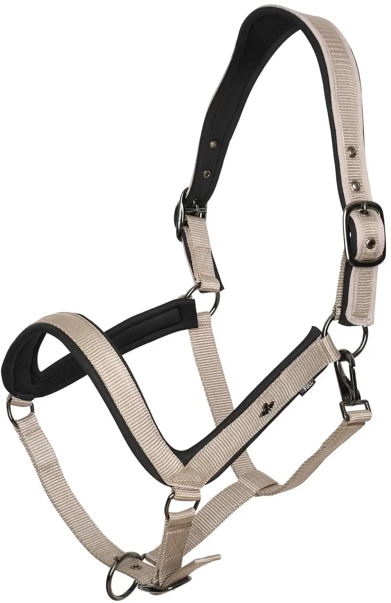 Halster voor paarden HV Polo Essential by HV Polo in Kiezel – product photo