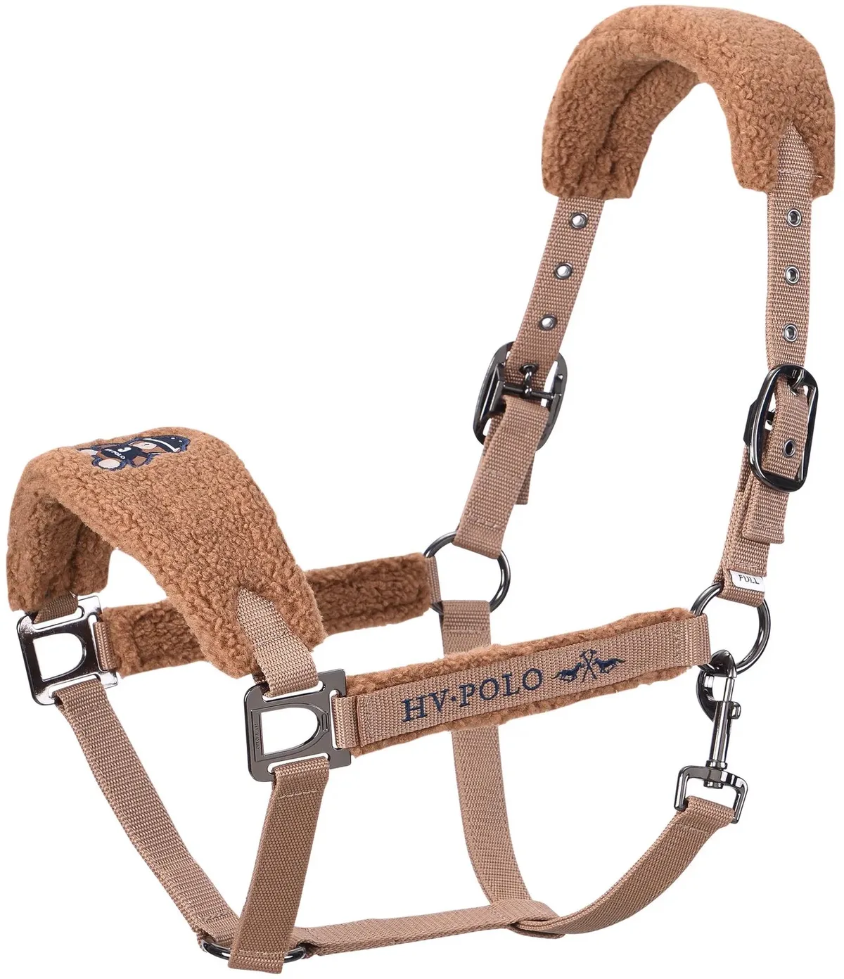 Halster voor paarden HV Polo Teddy by HV Polo in Kameel – product photo