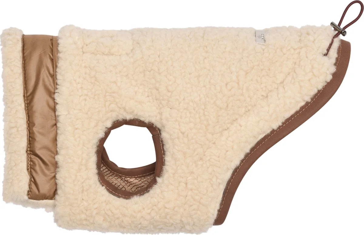 Hondendeken Hvpcharlotte Sherpa - m de HV Polo en Bruin-brons – photo produit