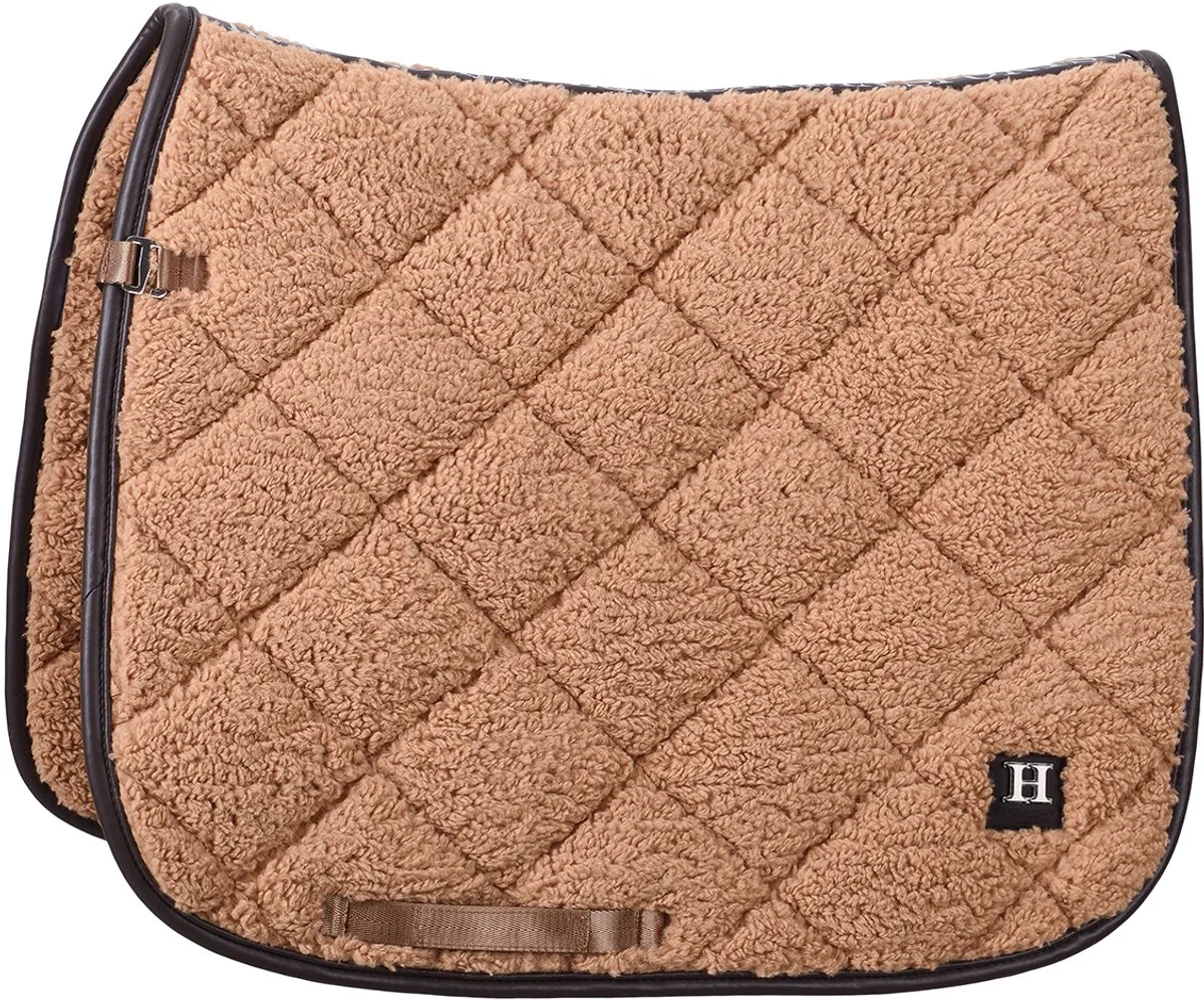 Zadeldek Hv Polo Hvplisa Dressuur by HV Polo in Brown – product photo