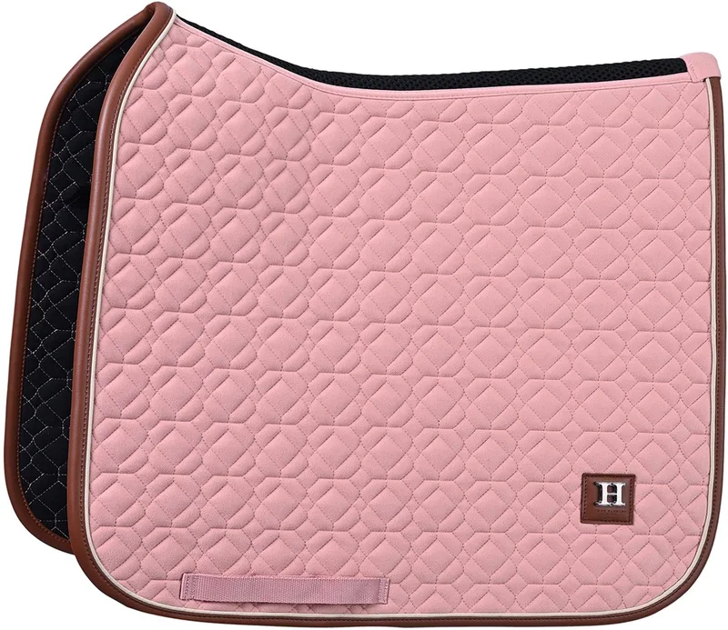 Zadeldek Hv Polo Hvpluxi Dressuur von HV Polo in Rosa – Produktfoto
