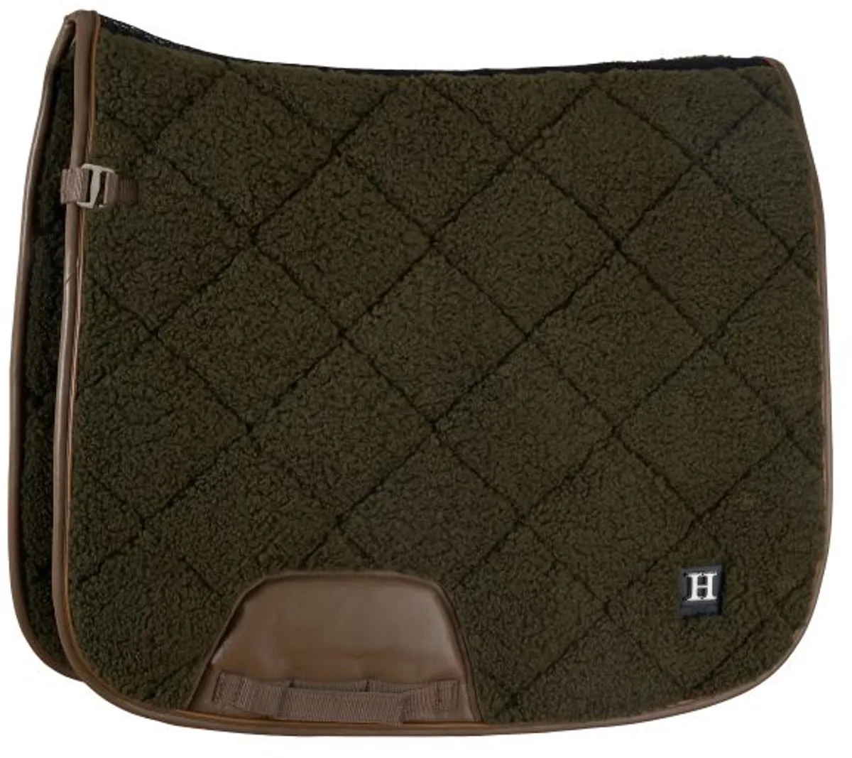 Zadeldekje HVPLisa - Full Dressuur by HV Polo in Forest Green – product photo