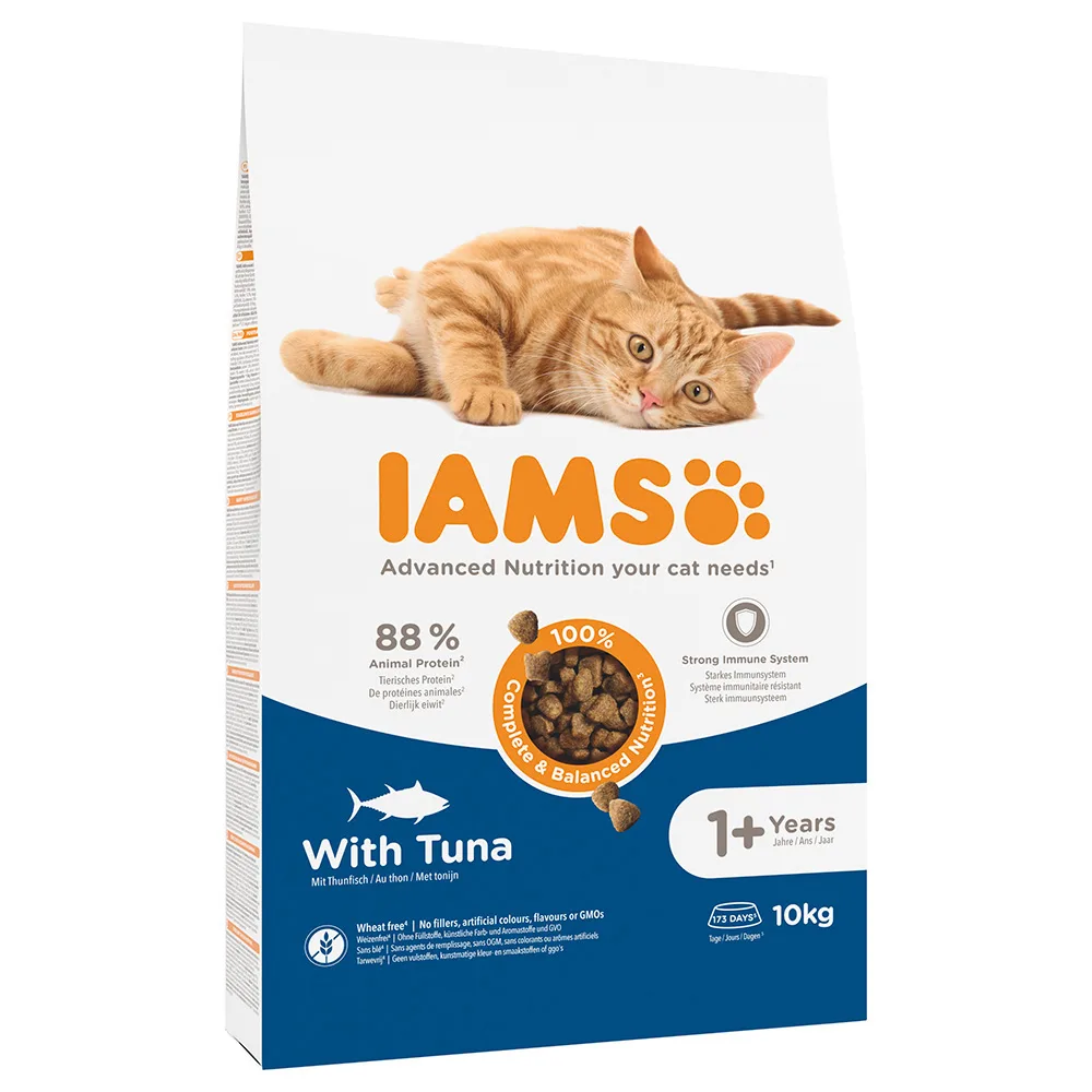2x10kg Adult met Tonijn IAMS for Vitality Kattenvoer van IAMS – productfoto
